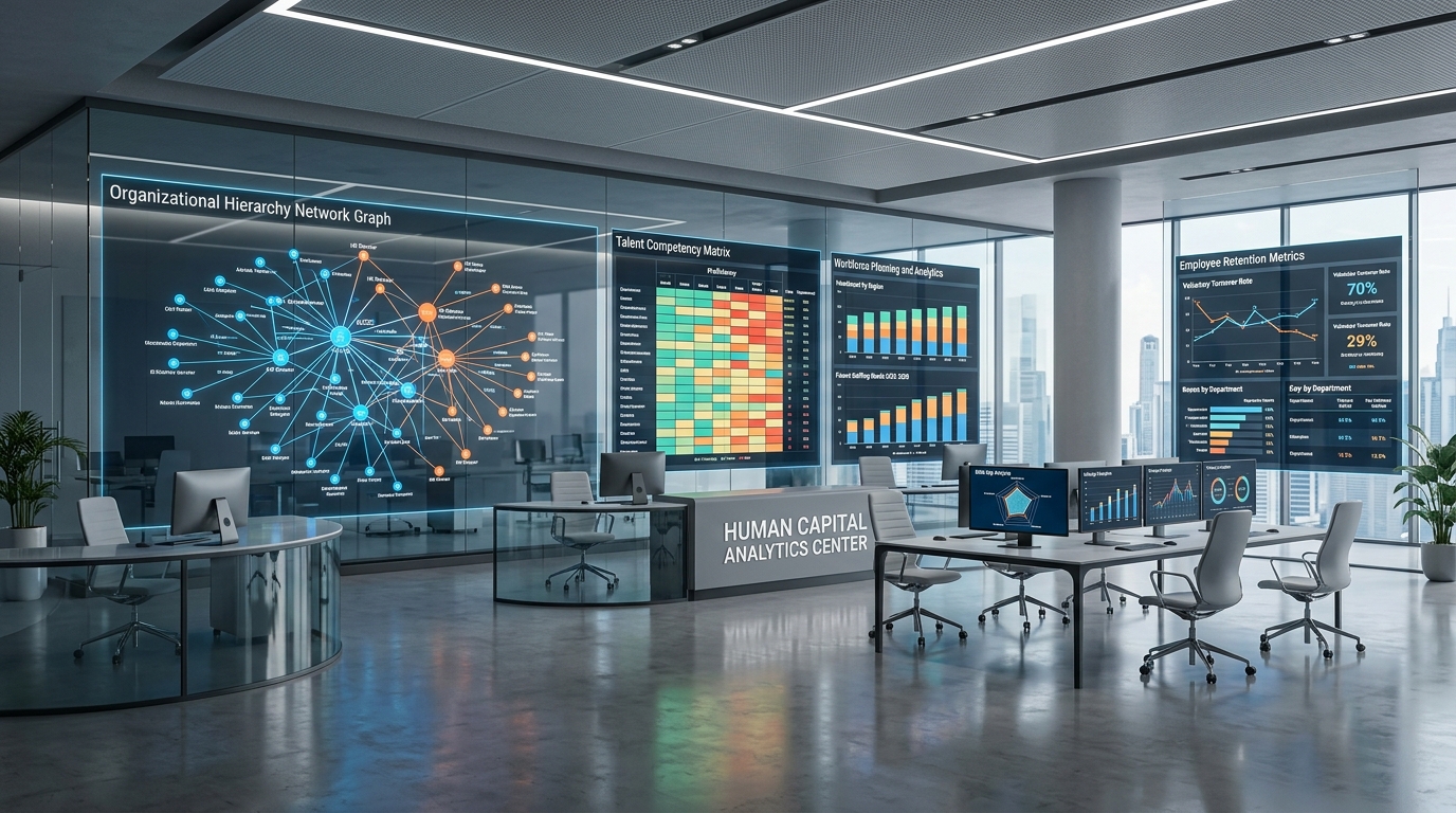 Visualisasi profesional bidang Human Capital