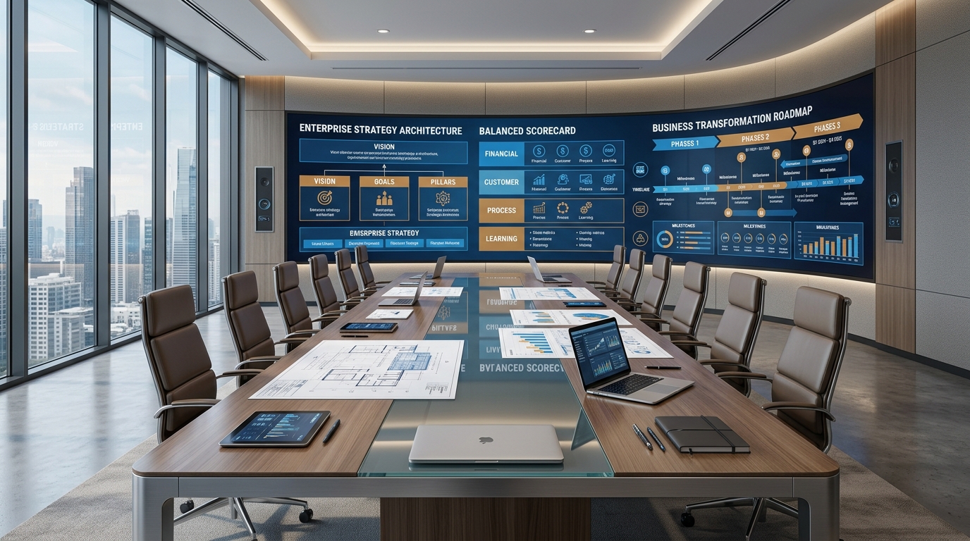 Visualisasi profesional bidang Management Consulting